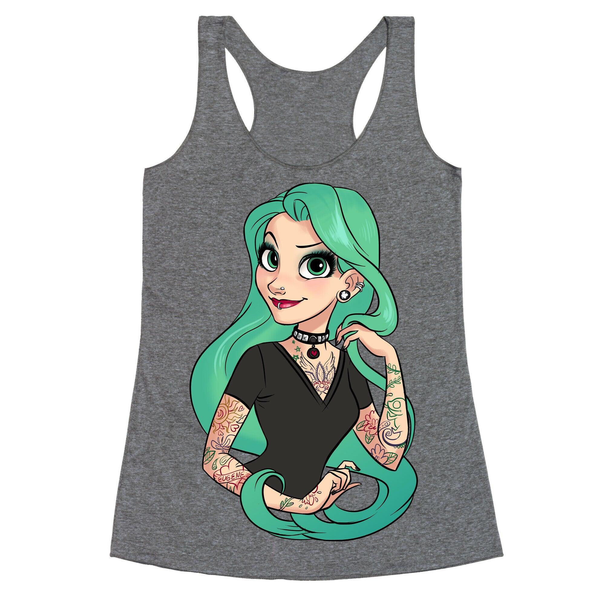 Punk Rapunzel Racerback Tank